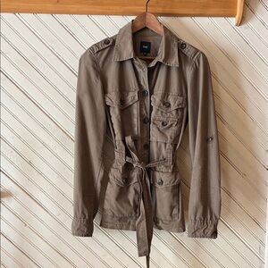 GAP Women's Khaki Utility Jacket